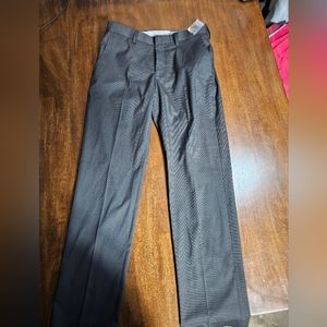 Slim Fit Micro Pin Stripe Pants from Express' Producer Line